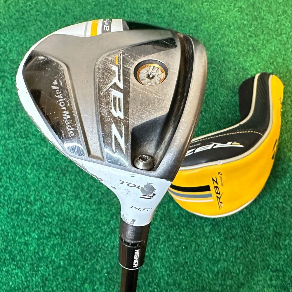 TaylorMade RBZ Stage 2 Tour 3 Fairway Wood 14.5* RH Vista Pro 70 M Flex 42.75"
